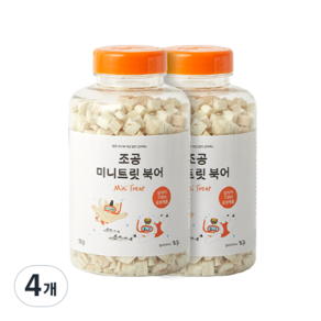 조공 반려동물 미니트릿 동결건조 간식, 북어, 4개, 50g