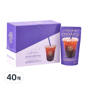 커피빈 아메리카노 파우치 커피, 230ml, 40개