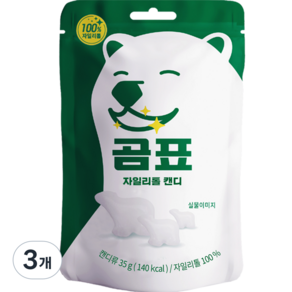 곰표 자일리톨 캔디, 35g, 3개