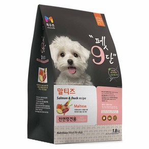 목우촌펫 강아지 펫9단 기능성 사료, 연어+오리, 1.8kg, 1개