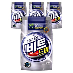 비트 드럼용 분말세제, 2.5kg, 4개