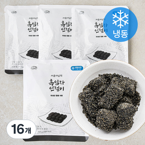 서울마님 흑임자 인절미 (냉동), 100g, 16개