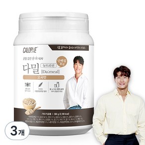 칼로바이 다밀 뉴트리션 단백질쉐이크 오곡맛, 560g, 3개