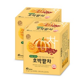 우리차 호박팥차, 1.3g, 40개입, 2개