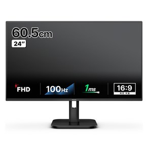 필립스 FHD 100 4면 보더리스 무결점 모니터, 60.5cm, 24E1N1100A