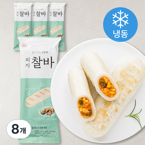 서울마님 피자 찰바 (냉동), 120g, 8개