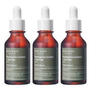 [비건뷰티] 마리엔메이 어성초 + 티트리 추출물 세럼, 3개, 30ml