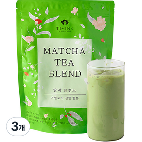 티바인 말차 블렌드, 500g, 1개입, 3개