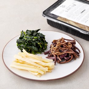 강남밥상 삼색나물 고사리 100g + 도라지 100g + 취나물 100g