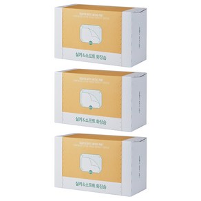 더페이스샵 데일리뷰티툴즈 실키 앤 소프트 화장솜, 80개입, 3개
