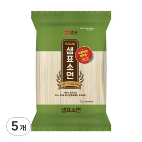 샘표 소면, 3kg, 5개