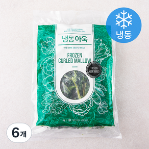 냉동식품 베트남산 아욱 (냉동), 1kg, 6개