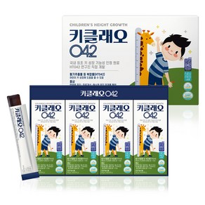 키클래오042 HT042 어린이키성장 영양제, 350g, 4개