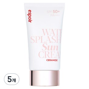 에스쁘아 워터 스플래쉬 세라마이드 선크림 SPF50+ PA++++, 60ml, 5개