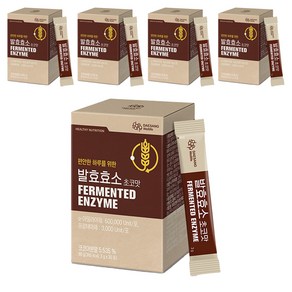 대상웰라이프 발효효소 초코맛 30포, 90g, 5개