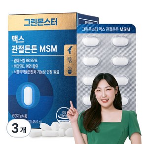 그린몬스터 맥스 관절튼튼 MSM