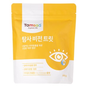 탐사 강아지 영양제 뉴트리션 비전 트릿 눈&눈물 케어 300g