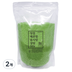 맛깔 메론향 솜사탕 설탕 30인분, 300g, 2개