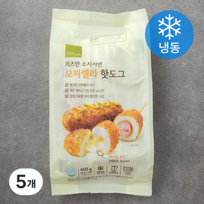 올가 치즈반 소시지반 모짜렐라 핫도그 (냉동)