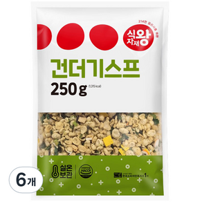 식자재왕 건더기스프, 250g, 6개