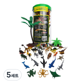 재미존 신비한 동물나라 피규어 35종 세트, 5세트