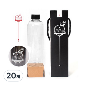 DT450 페트병 패키지 SET, 450ml, 20개, 페트병1개+1P박스1개+실링지1개+라벨1-1개+라벨2-1개+봉인라벨1개, 옵션 1