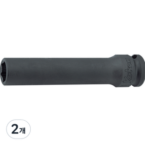 코켄 3 / 8 SQ 임팩용 롱 6각 소켓 14mm 13301M, 2개