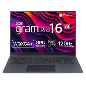 LG전자 2025 그램 Po 16 코어Ulta7 애로우레이크 방문설치, 타이탄 블루, 1TB, 32GB, WIN11 Home, 16Z90TP-KD7BK