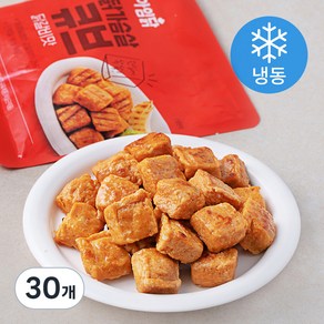 아임닭 닭가슴살 큐브 닭갈비맛 (냉동), 100g, 30개