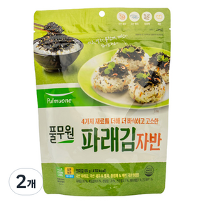 풀무원 파래 김자반, 65g, 2개