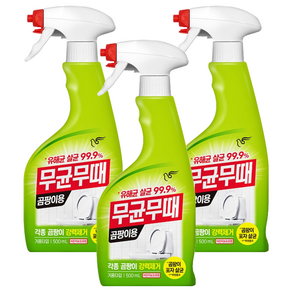 무균무때 곰팡이용 세정제, 500ml, 3개