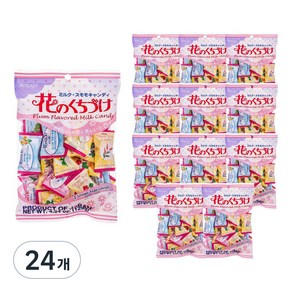 카수가이 플라워 키스 꽃사탕, 129g, 24개