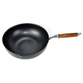 쿡앤쿡 국산 경질 코팅 북경팬, 36cm, 1개