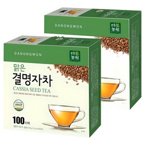 다농원 맑은결명자차, 1.2g, 100개입, 2개