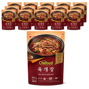 쉐푸드 육개장, 460g, 16개