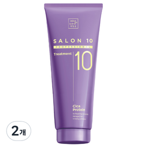 미쟝센 살롱 10 프로페셔널 시카 프로틴 헤어트리트먼트, 2개, 215ml