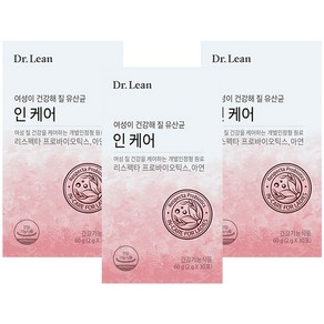 닥터린 인케어 유산균, 60g, 3개