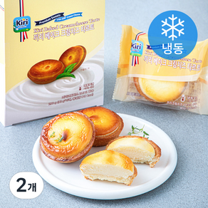 끼리 베이크 크림치즈 타르트 5개입 (냉동), 200g, 2개