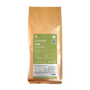 1킬로커피 싱글오리진 코스타리카 SHB, 홀빈(분쇄안함), 1kg, 1개