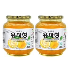 견과공장 겨울향기 유자청, 1kg, 1개입, 2개