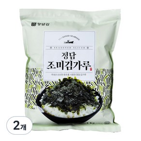 정담김 조미 김가루, 2개, 1kg