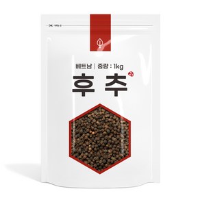 통 흑후추, 1kg, 1개