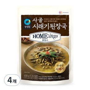 호밍스 사골 시래기된장국, 450g, 4개