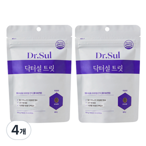 닥터설 반려동물 핏펫 트릿 트립토판 교육용 간식, 릴렉스, 100g, 4개