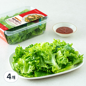 팜에이트 매콤새콤 무침 샐러드, 150g, 4개