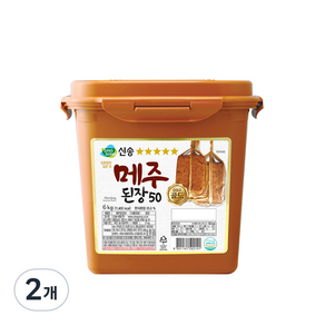 신송 메주 된장50, 6kg, 2개