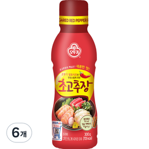 오뚜기 초고추장, 300g, 6개