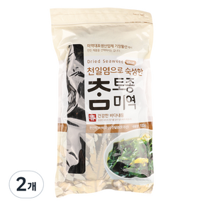 기장애 천일염에 숙성한 토종참미역, 100g, 2개