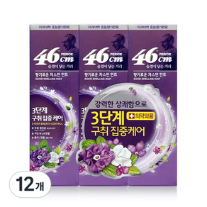 페리오 46cm 굿스멜링 민트 치약, 100g, 12개