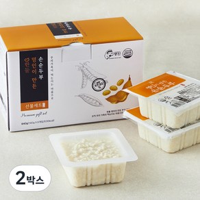 한둘 명인이 만든 손순두부 6개입, 840g, 2박스